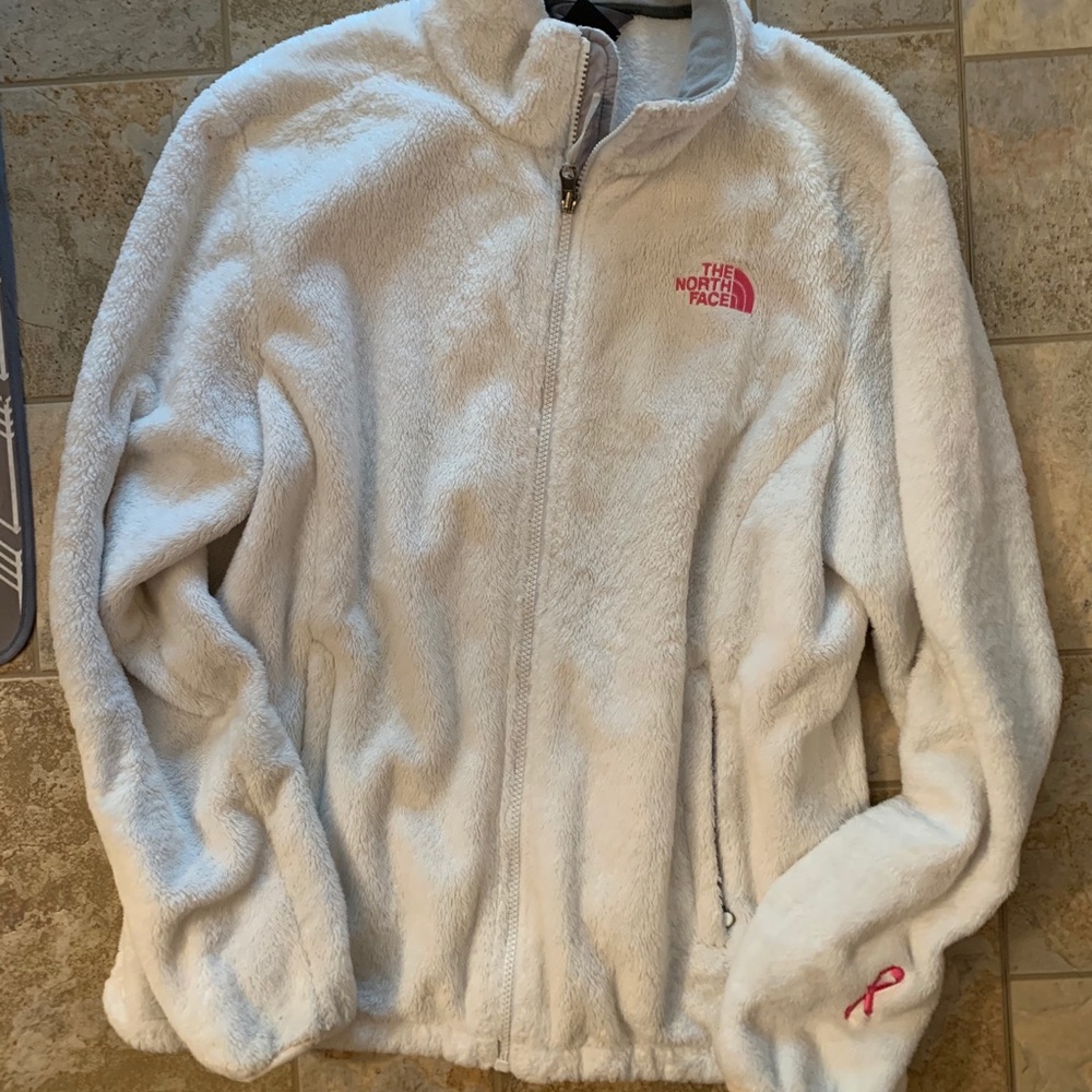 Breast Cancer North Face Fleece Jacket